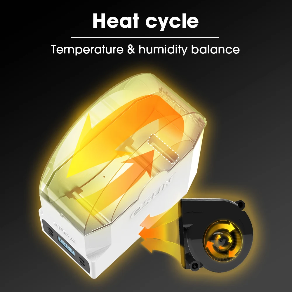 eSUN 3D Filament Dryer BOX 3D Printing Filament Storage Box PLA PETG Storage Holder 3D Filament Dryer Filament Dryer Box