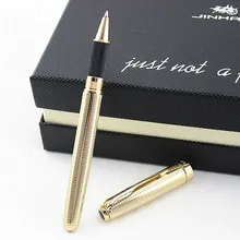 Jinhao роскошные золотые 0,7 мм черные чернила Заправка шариковая ручка с высоким качеством письма Канцтовары, шариковая ручка ручки