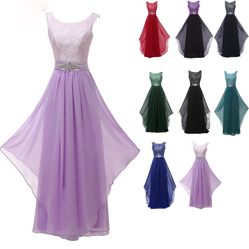 

O-Neck Light Purple Bridesmaid Dresses for Women 2022 A Line ballkleider vestido de festa mae da noiva luxo