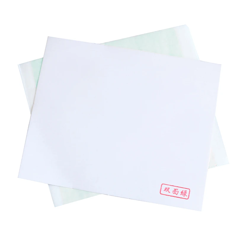 100 Pieces of Green and Gold Foil Leaf Sheets for Art, Crafts, Furniture Decoration, and Nail Art