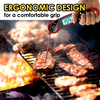 

Hot Meats Thermometer Digital Food Thermometer Instant Read Thermometer for Kitchen Cooking Barbecue Thermometer