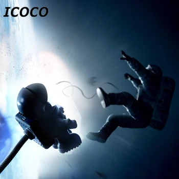 

2018 New LED Night Light Astronaut Spaceman Mini Cute 3D USB Adjustable Desk Lamp for PC/Computer Drop Shipping Wholesale Sale