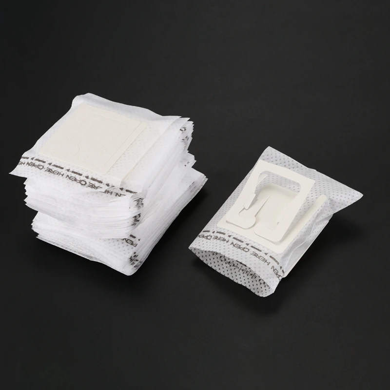 

50Pcs / Pack Drip Coffee Filter Bag Portable Hanging Ear Style Coffee Filters Paper Home Office Travel Brew Coffee and Tea Tools