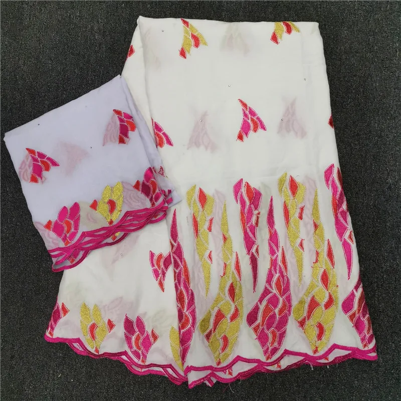 

Swiss Voile Lace Embroidered 2019 African Lace Fabric With Stones/Beaded Swiss Voile Cotton Lace Fabric For Clothes LU080502