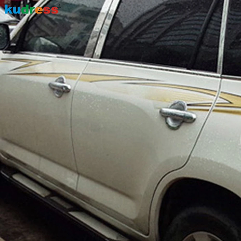 5 шт. хромированные накладки на дверные ручки для хэтчбека Toyota RAV4 RAV 4 2009|chrome door|door