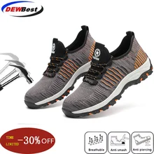 Мужская Рабочая обувь; модная камуфляжная Уличная обувь со стальным носком; мужские армейские ботильоны; защитная обувь