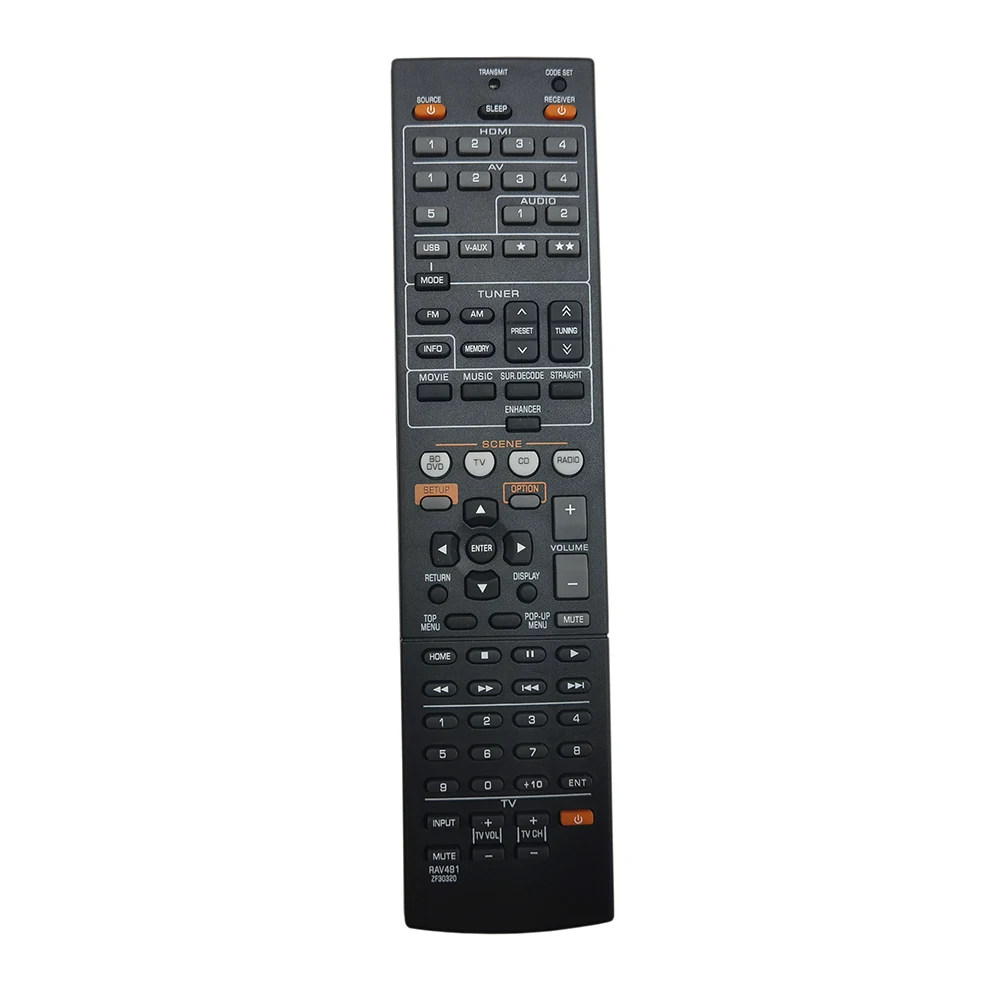 Пульт дистанционного управления заменить для YAMAHA AV ресивер HTR-3063BL RX-A800 RX-A800BL |