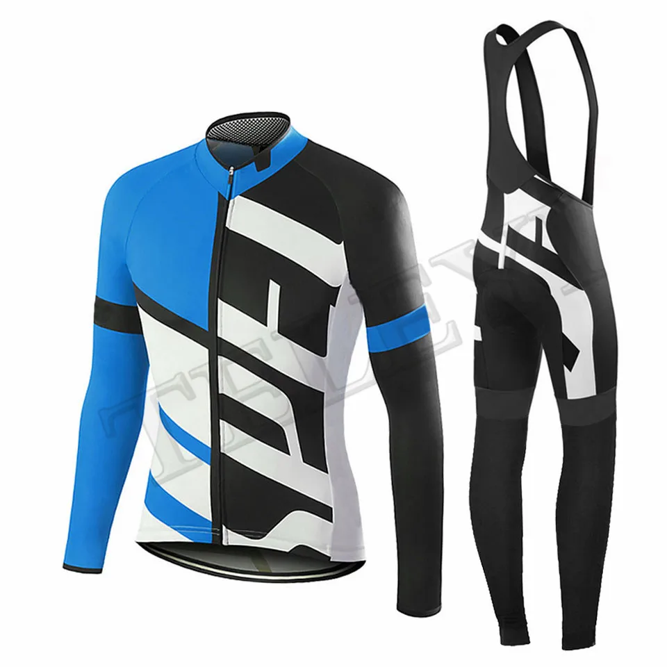 2020 SPECIALIZEDING Long Sleeve Cycling Jersey Set Mountain Bike Clothes Wear Maillot Ropa Ciclismo Quick dry men bike clothing