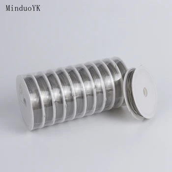 

0.3 - 1mm Stainless Steel Beaded Wire Jewelry Finding Accessories Tiger Tail Beading Wire For Jewelry Making