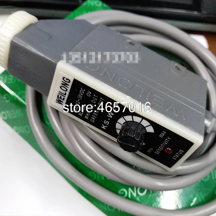 WEILONG Color Code Sensor KS-W23 (White Light Source) NPN Bag Making Machine Photoelectric Switch Replace KS-C2W | Инструменты