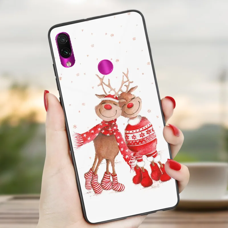 SD2GY Рождественский чехол для телефона Redmi 7A, чехол для Xiaomi Redmi Note 8 PRO 7 6 5 Happy new year PC, чехол для Redmi 5A 6A 8A 5 Plus 5A Prime Funda - Цвет: SD2GY