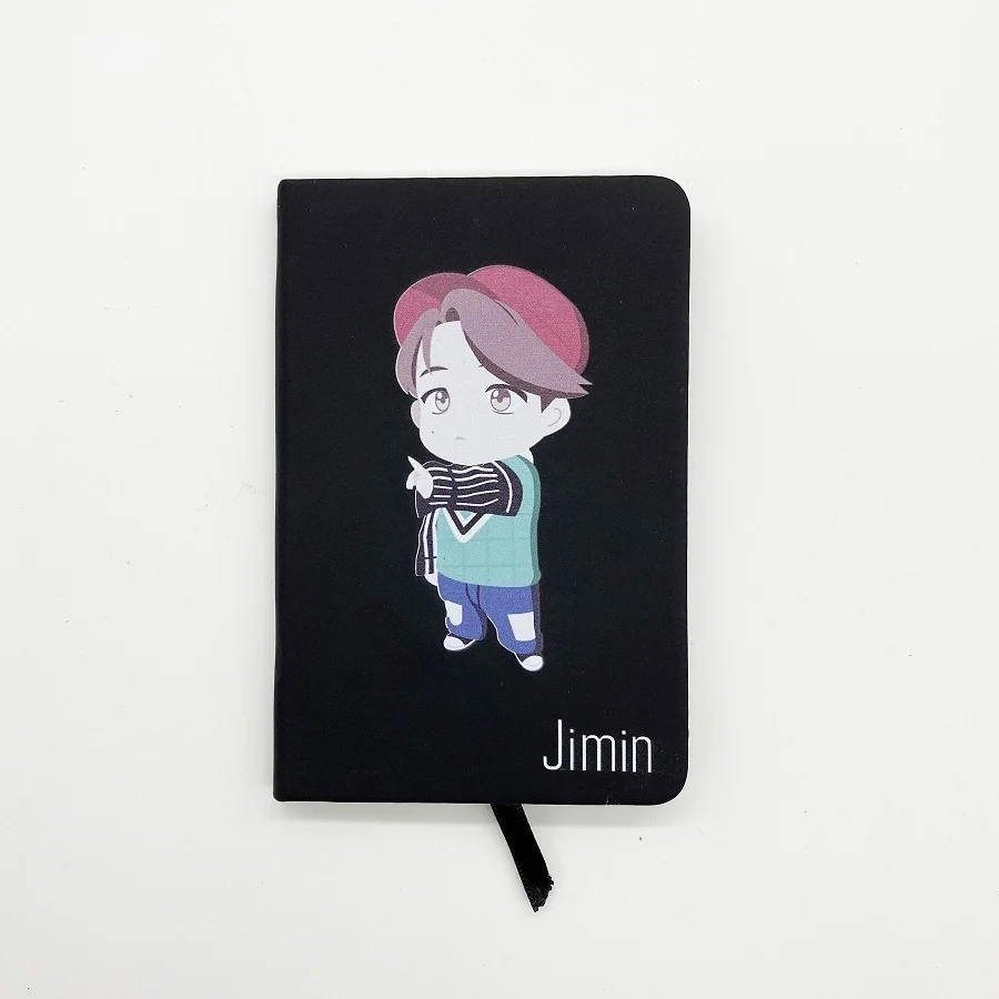 Bangtan Boys V JUNGKOOK JIMIN мультфильм тетрадь с изображением периферийных