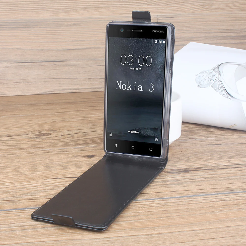 Кожаный флип-чехол для Nokia 6 Nokia 3, 5, 7, 8, 9 и подставкой для Lumia 640 640XL 540 950 XL 1320 чехол для телефона чехол