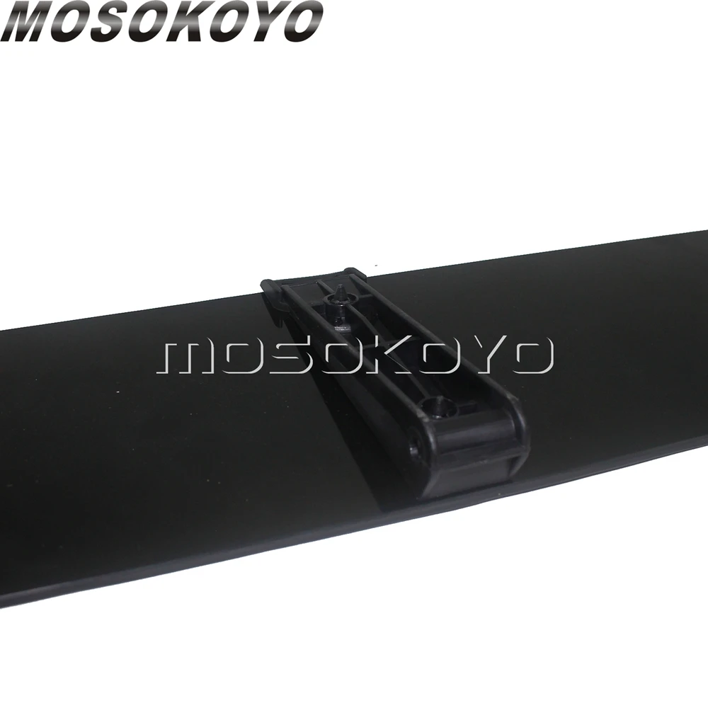 Автомобильный верхний багажник на крышу лобовое стекло 34 ''длинный воздушный дефлектор универсальный багажник на крышу грузовой ящик ветровой экран 34 дюймов багажник на крышу обтекатель