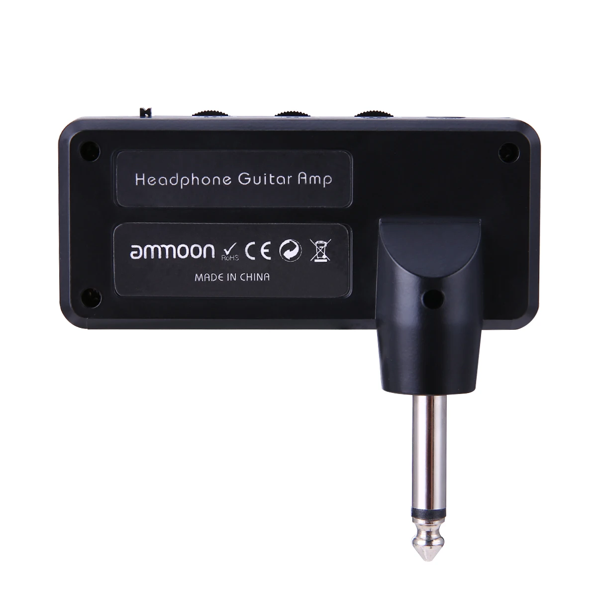 ammoon Portable Electric Guitar Amplifier Amp Mini Headphone Built-in Distortion Effect Top Quality Accessories Parts | Спорт и