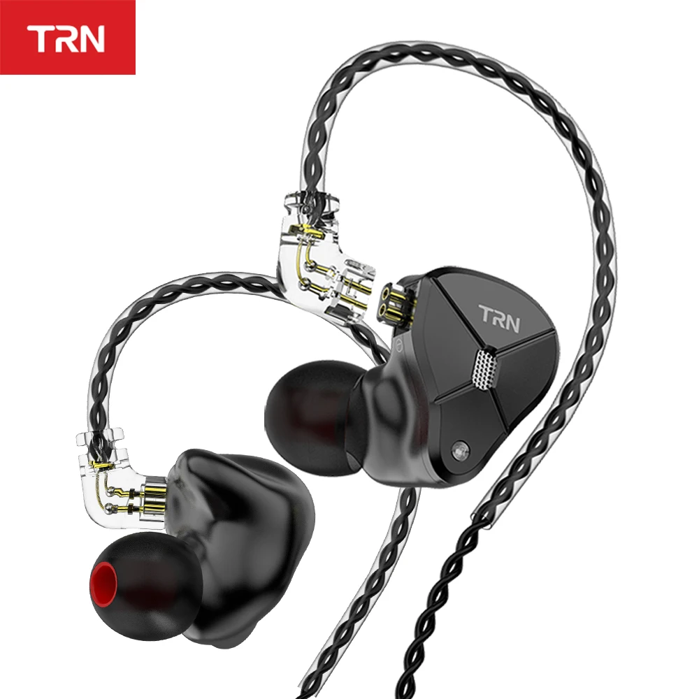 TRN BA5 10BA блок драйвера в ухо наушники 10 сбалансированный Amarture HIFI DJ монитор с