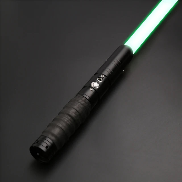 Cieltan Lightsaber Smooth Swing Heavy Dueling RGB 12 Colors Change 10sets Soundfonts Force FX FOC Blaster Toys Jedi Laser Sword 6