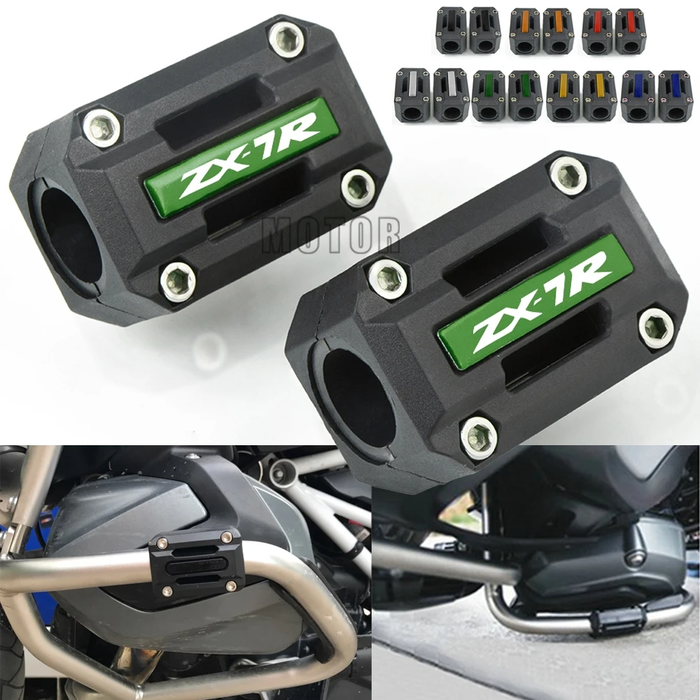 Для Kawasaki ZX7R/ZX7RR 1989-2003 ZX 7 R RR 7R 7RR мотоцикл 22-28 мм крушение двигателя бар протектор