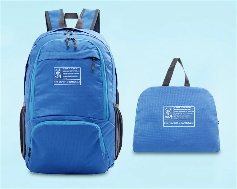 Multi-Functional Backpack Lightweight Folding Backpack Outdoor Sports Mountaineering Backpack Waterproof And Wear-Resistant Bags