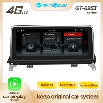 

Prelingcar Android 9.0 For BMW X5 series E70 E71 F15 2007 08 09 10 11 12 13 Car Stereo Audio radio Multimedia Video Player gps
