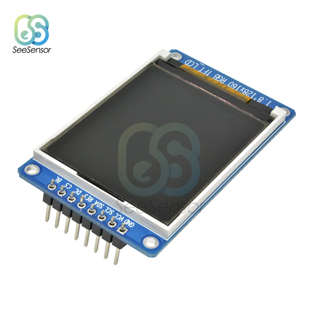 1,8 дюймов 128*160 128x160 SPI полноцветный TFT ЖК-экран модуль ST7735S 3,3 V Заменить OLED блок питания для Arduino