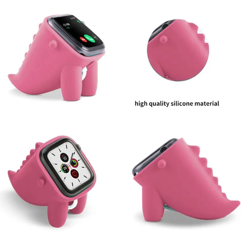 

Charging Dock Station Soft Silicone Base Stand for Apple Watch Series 1/2/3/4/5