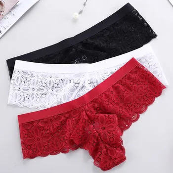 

JAYCOSINS Lace Thong Panties Sexy Cotton G-string Briefs sexi Women Underwear for Female Panties Girls Ladies Pantys Underpants