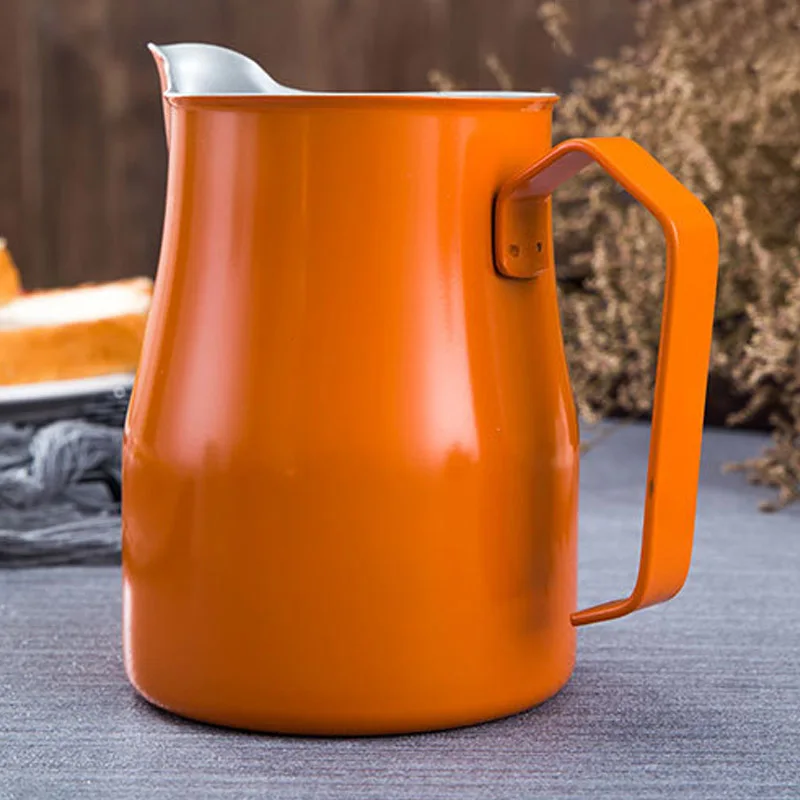500Ml Thick Stainless Steel Italian Espresso Latte Milk Frothing Pitcher Steaming Jug Milk Foam Container