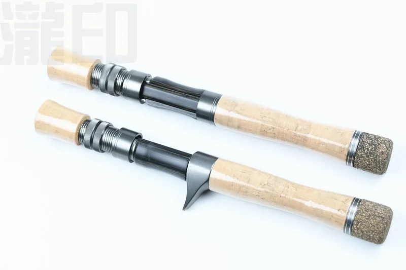 

DIY Solid Wood Cork Handle Set DIY Lure Rod Ice Fishing Rod Raft Fishing Rod Handle Set