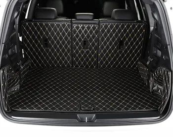 

Best quality! Special car trunk mats for Mercedes Benz GLB 180 200 220d 250 2020 5 seats durable boot carpets cargo liner mats