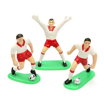 

New 8PCS Soccer Football Cake Topper Player Decoration Tool Birthday Mold Mould Set