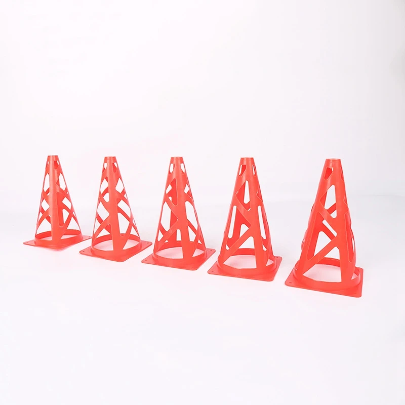 Soccer Training Cones Collapsible Windproof Marker Cones Agility Cones for Outdoor Football Basketball Training