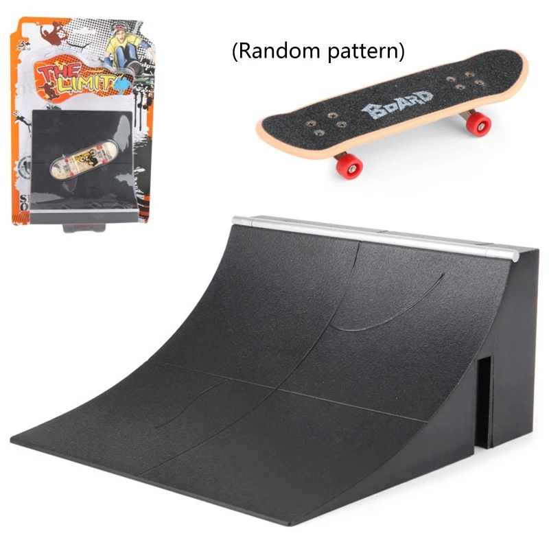 Fingerboard Rail Park Stair Kit Stairs Mini Skateboards for Kids Skateboard Training Board Game | Игрушки и хобби