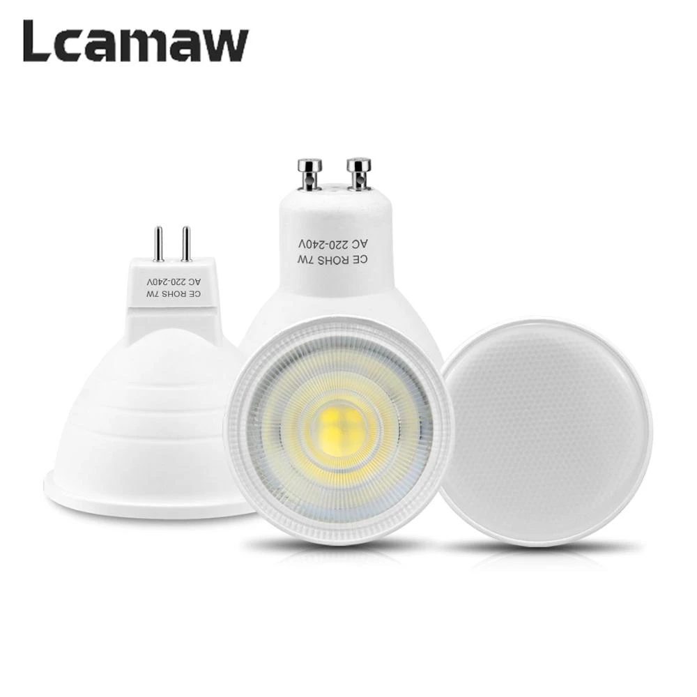 220v gu10 led bulb auminum mr16 led light 30 120 degree 7w spotlight indoor lamp hallway spot light for ceiling gu 10 led ampul led bulbs tubes aliexpress