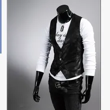 Мужская одежда, мужская одежда, EBay, осенняя одежда, стиль, простые универсальные, мужские, скрывают вещество, приталенный, повседневный жилет