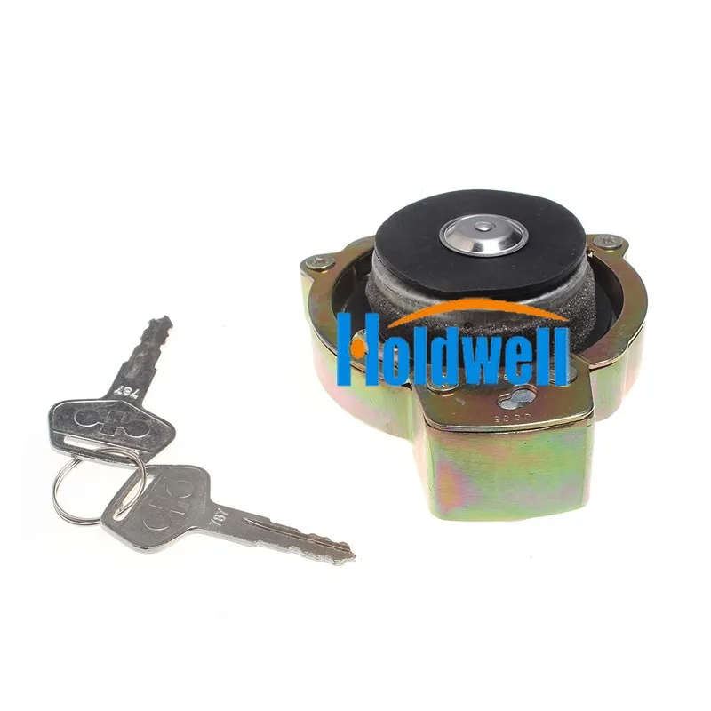

Holdwell Lockable Fuel Tank Cap With 2 Keys For Komatsu PC-5 PC200-5