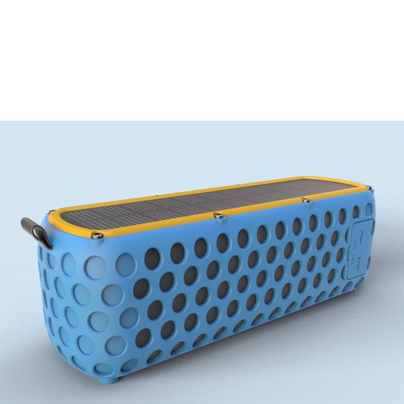 IPX5 Водонепроницаемый портативный Bluetooth динамик со светодиодный светильник и встроенным микрофоном совместим с samsung iPhone и smartdevices