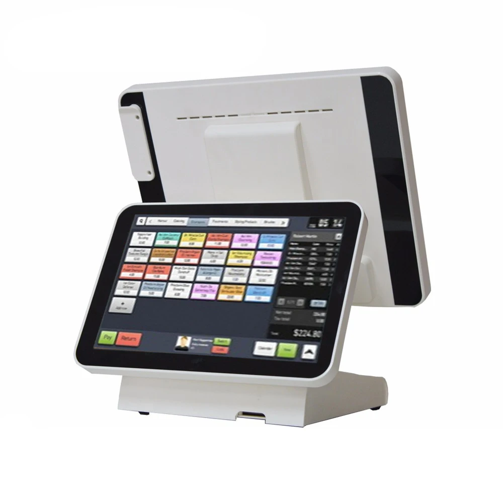 Система Epos двойной экран POS система компьютера все в одном для супермаркета