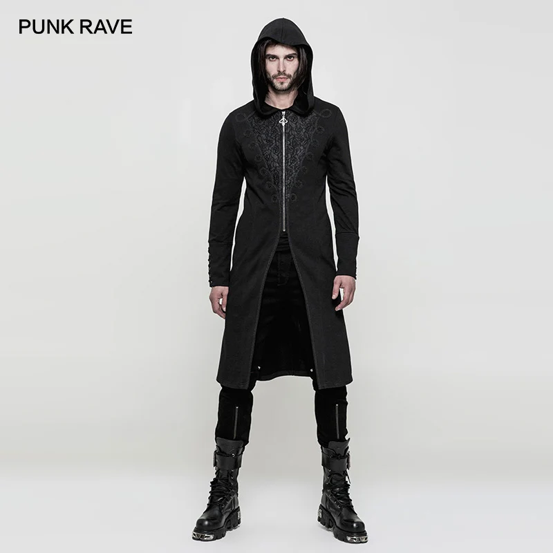 パンクレイブ　ロングコート 楽天市場】【中古】 PUNK RAVE / ゴシックベルベットロング