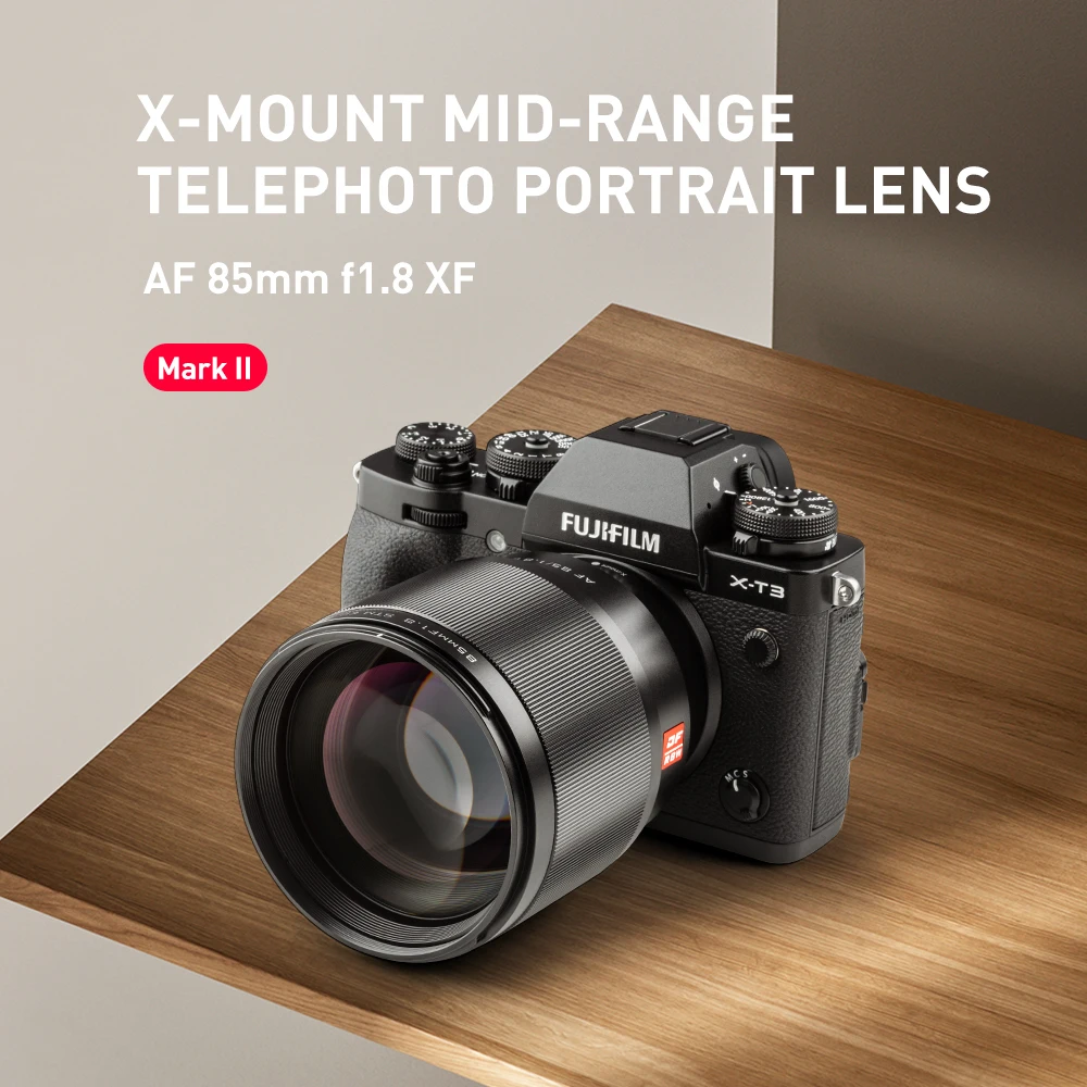 2020 Новый VILTROX 85 мм F1.8 Mark II XF объектив Автофокус AF портретный для Fuji Fujifilm X Крепление