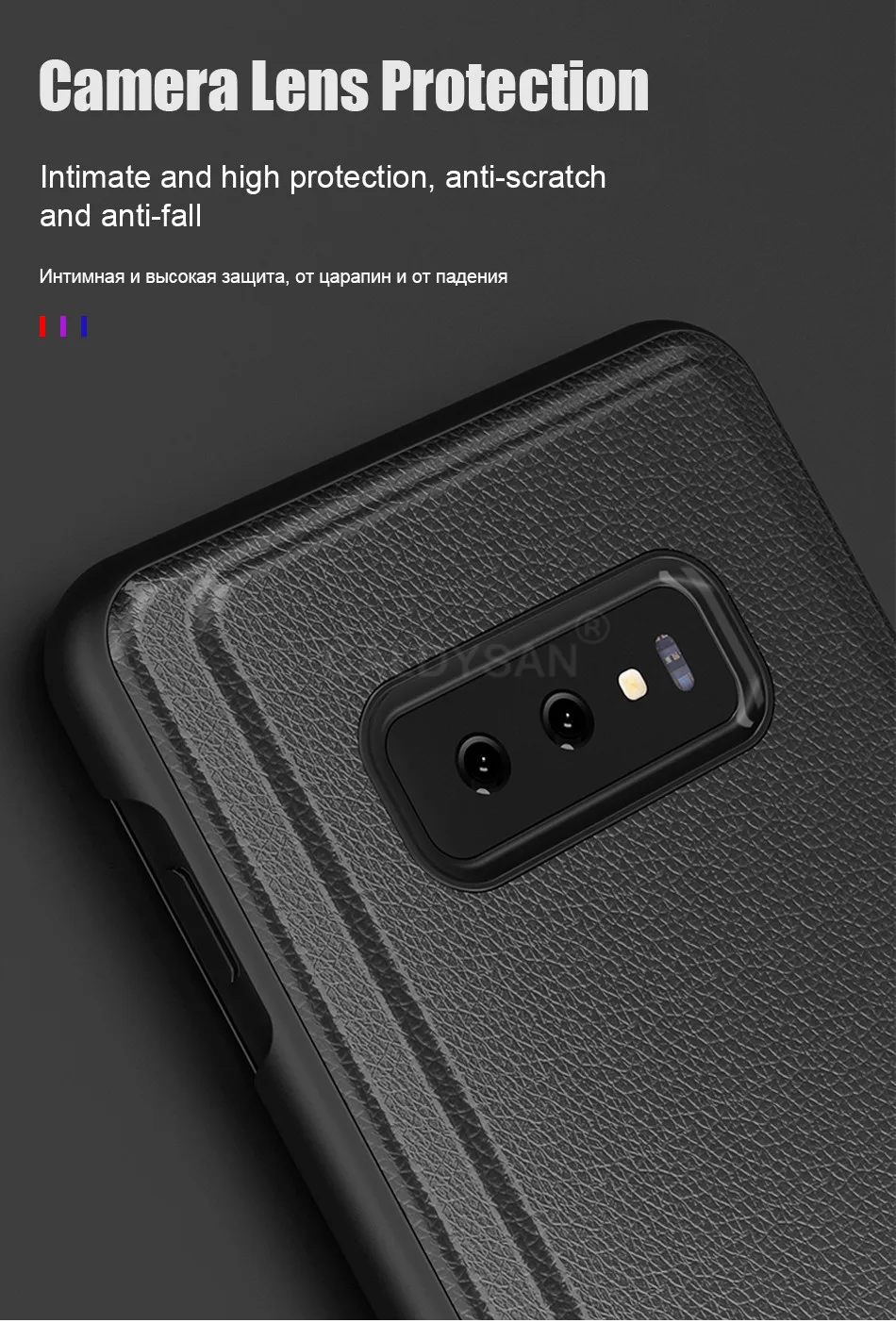 Роскошный кожаный флип-чехол для samsung Galaxy S7Edge S9 S8 S10 Plus, противоударный чехол для телефона A7 Smart View