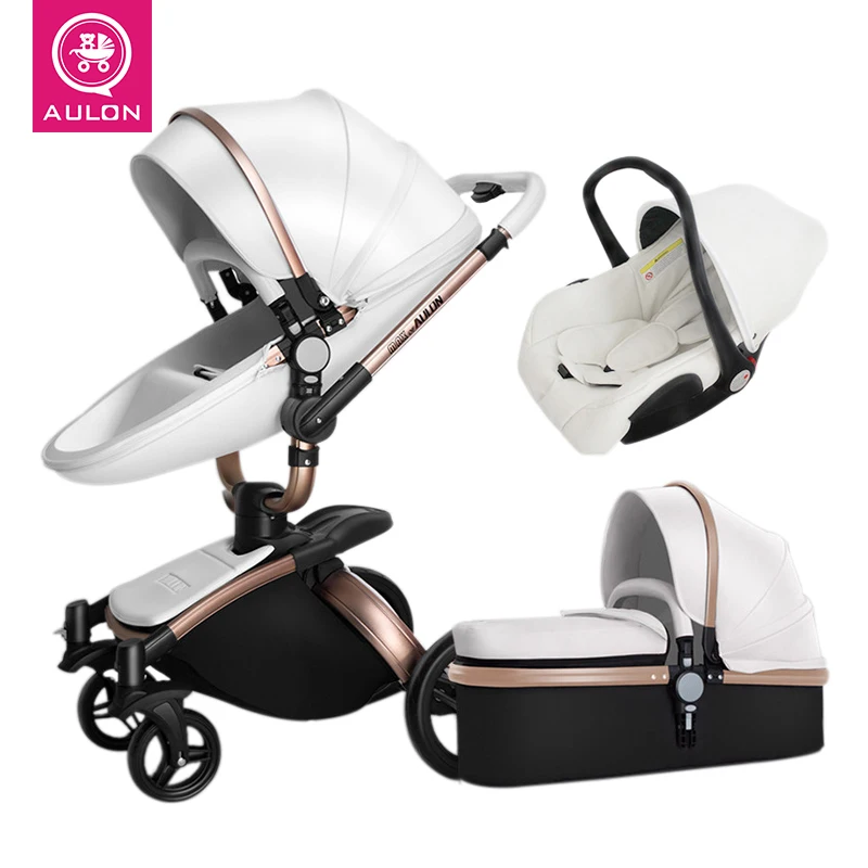 Aulon коляска детская с автокреслом 3 в 1 трансформер ускоренная доставка|stroller in
