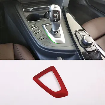 

ABS plastic Red Car Gear Shift Frame Trim Left Right hand driving For BMW 1 3 4 Series F20 F21 F22 F23 F30 F34 F35 F32 F33 F36
