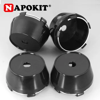 

4pcs Blank 60MM Wheel Center Hub Caps Fit 45mm Car Emblem Logo Sticker Wheel Rim Hubcap Cover