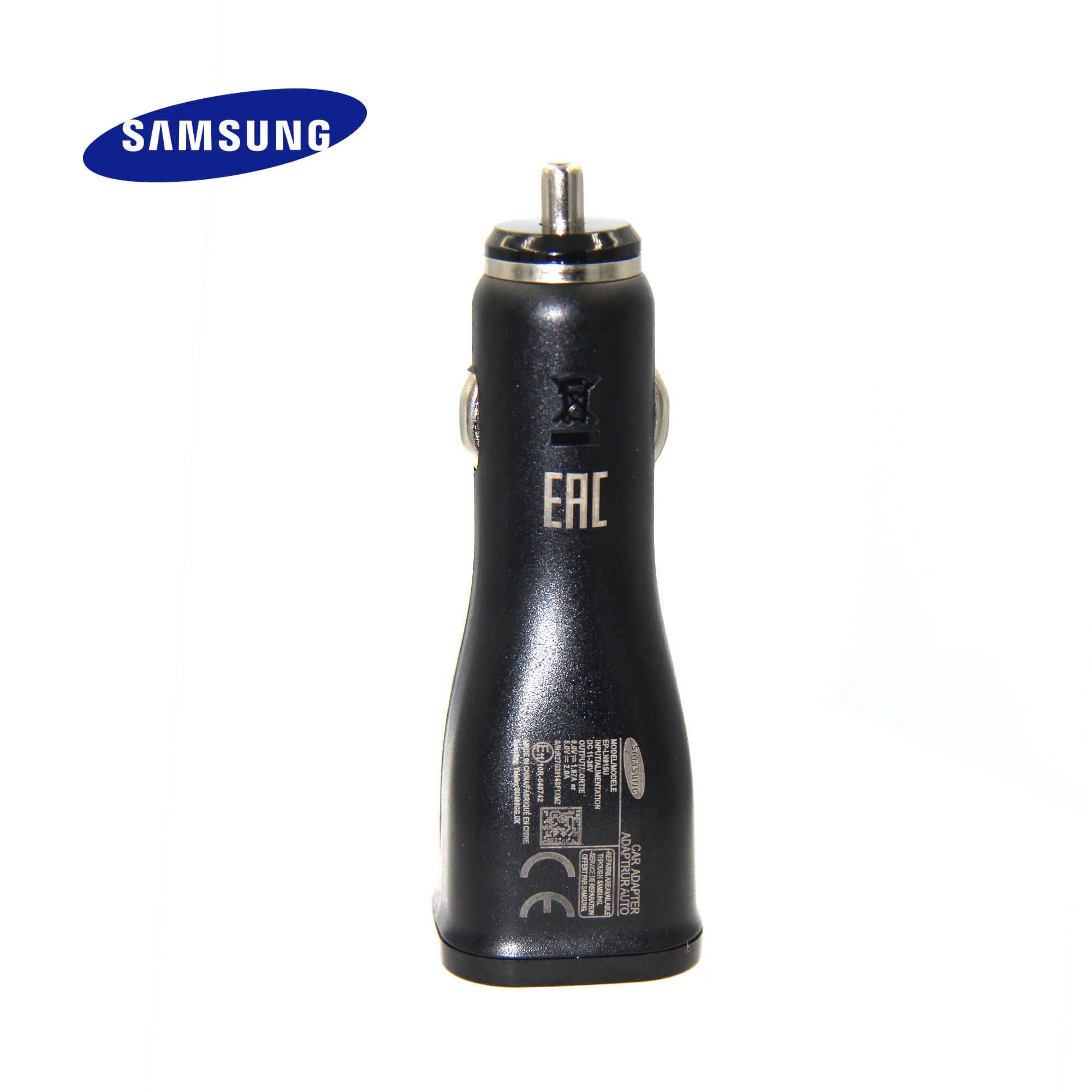 Оригинальное Адаптивное быстрое автомобильное зарядное устройство samsung, USB быстрый адаптер, USB 3,1 type-C кабель для Galaxy S8, S9, S10 Plus, Note 8, 9, A5, A7