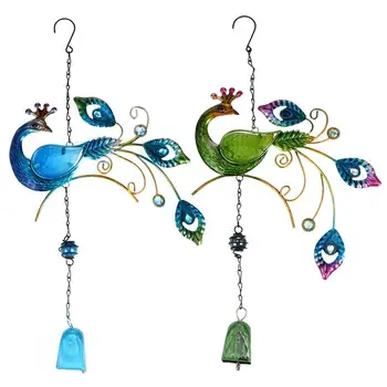 

2pcs Wind Spinner Wind Chime Carillon Jardin Vent Wind Chimes Durable Useful Glass Ornaments For Garden Bedroom Porch