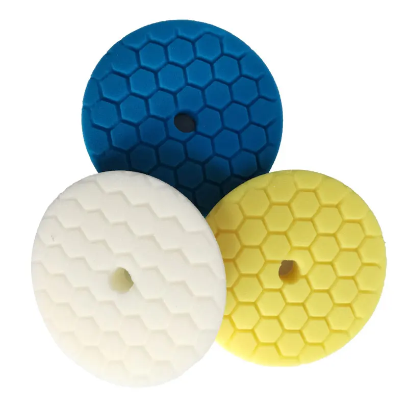 

Polished pad set Sponge Disc Buffing Sponge Waxing Polishing Pad Kit Set For Car Polisher Buffer 7inches