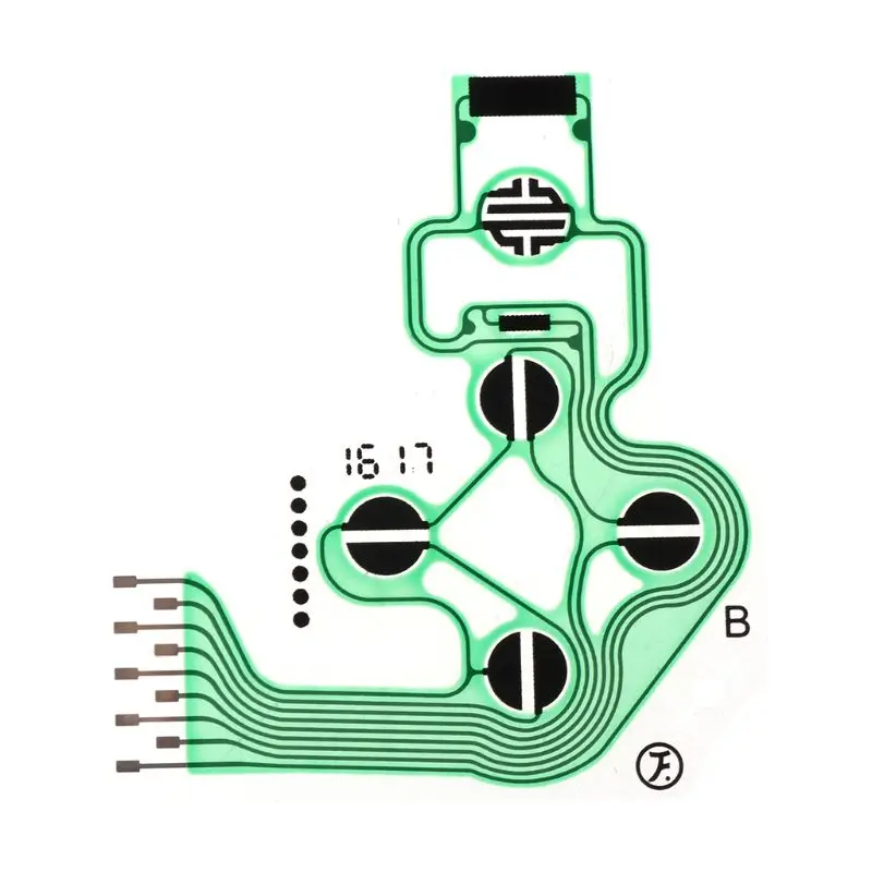 

Conductive Controller Film Keyboard Flex Cable PCB JDS-030 Slim Circuit Board Replacement Buttons Tape for PlayStation 4 PS