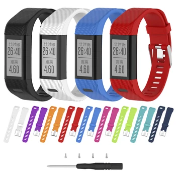 

Strap Wrist Band for Garmin Vivosmart HR+ Plus Wristband Sport Fitness Replacement Accessories Multicolor Silicone Watch Band