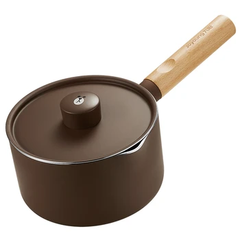 

Jiuyang solo line small milk pot non-stick pot baby food supplement pot frying and boiling one-piece pot instant noodle pot snow